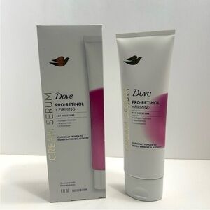 Dove Pro-Retinol + Firming Cream Serum - White and Pink